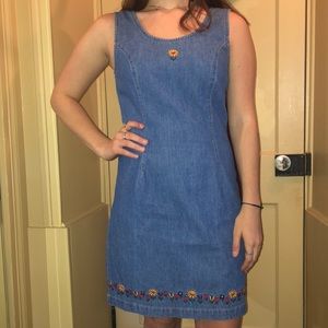 Vintage embroidered dress
